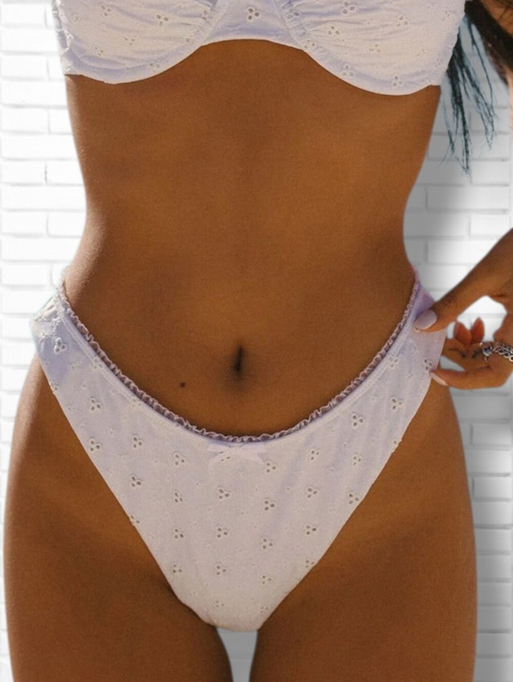 NEW! Dippin Daisies Everly Super Cheeky Bikini Bottom Size M